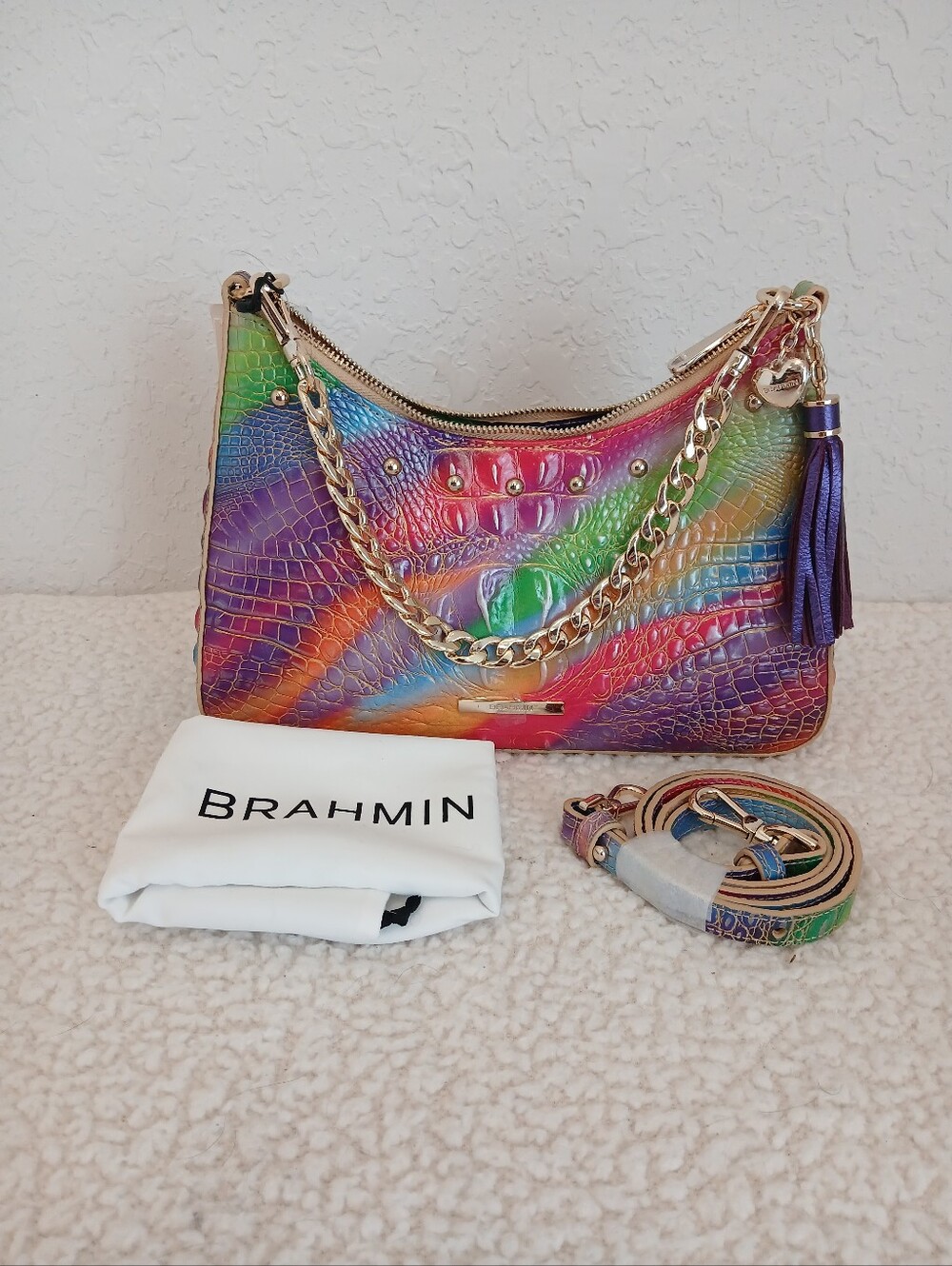 Brahmin Mod Esme Multi Gumdrop NWT